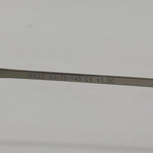 Vintage Bolero Designer Sunglasses Frames Women’s Silver Trim R62S 53-15-145 - Picture 7 of 7